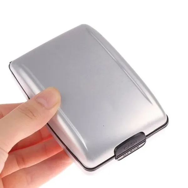 Picture of Wallet holder multifunctional card pack aluminum bank card pack fashion wallet RFID aluminum money
